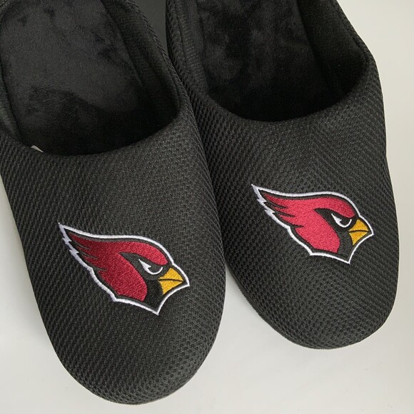 Foco NHL Slippers Arizonal Cardinals Logo Mesh Slides Black 11 - 12 - Picture 8 of 12